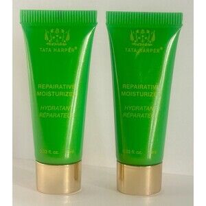 2X SEALED Tata Harper Repairative Moisturizer —10ml/0.33 oz—Travel Size - New